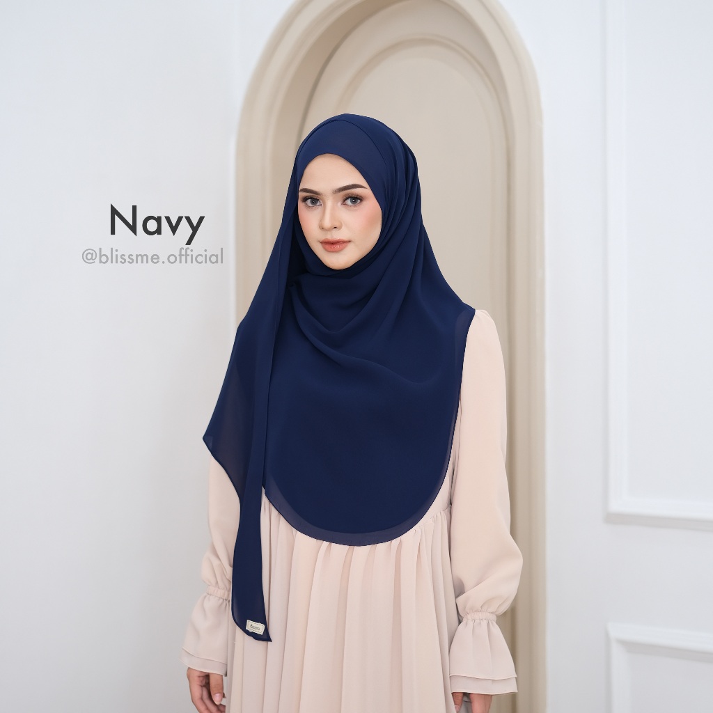 Aurea Pashmina Instan Ceruty Oval Syar’I Nyaman