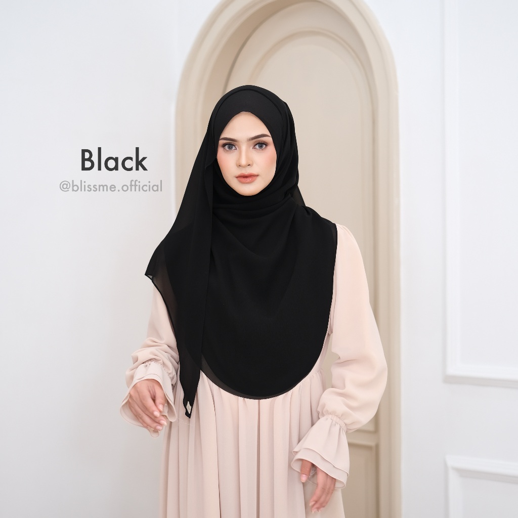 Aurea Pashmina Instan Ceruty Oval Syar’I Nyaman