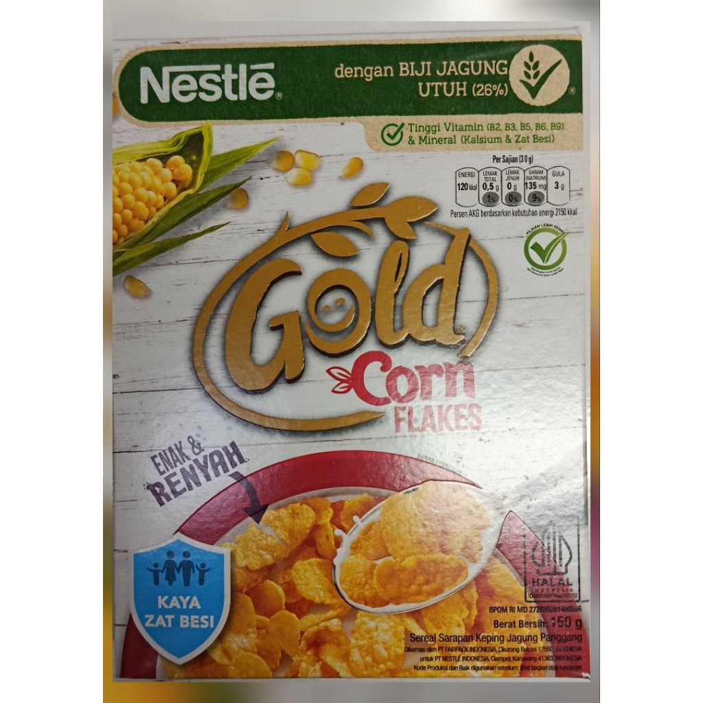 Jual NESTLE CORN FLAKES GOLD 150gr | Shopee Indonesia