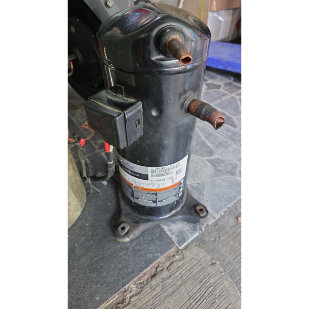 Jual Kompresor Scroll Copeland Emerson Original Copotan Type ZP42KSE ...