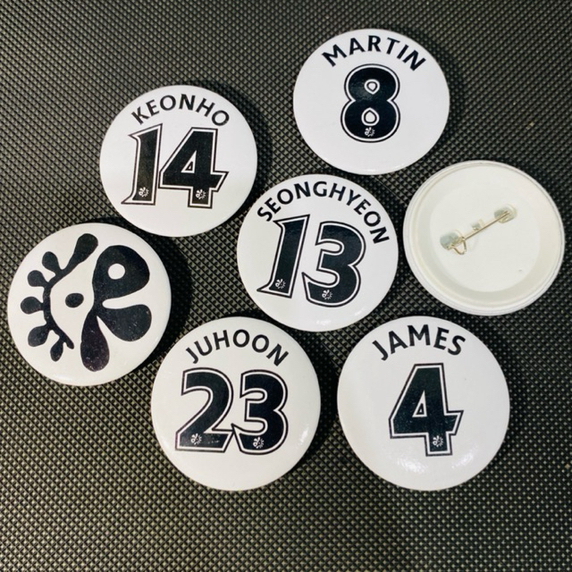 Jual PIN CORTIS NUMBER BROS 58 mm | Shopee Indonesia