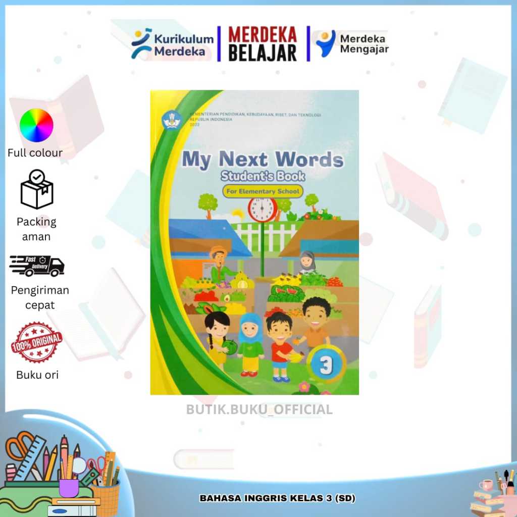 Jual BUKU SISWA BAHASA INGGRIS KELAS 3 KURIKULUM MERDEKA SD | Shopee ...
