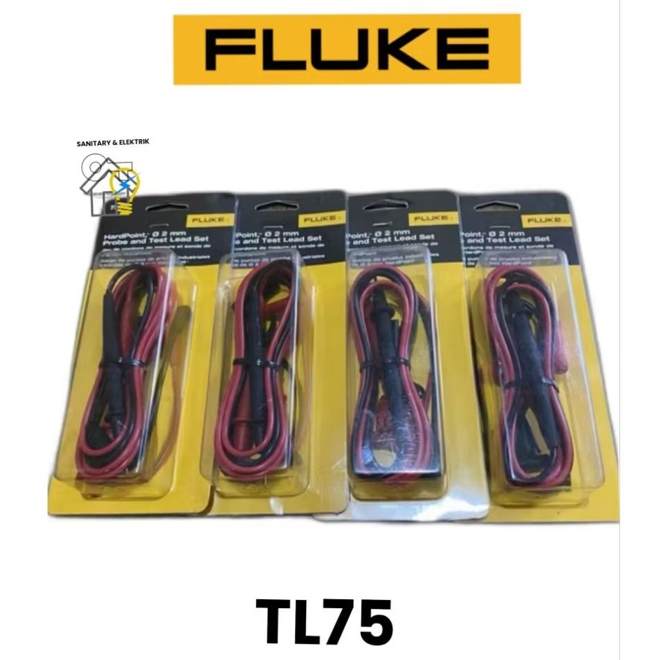 Jual FLUKE TL75 Hard Point Test Lead Set | Shopee Indonesia