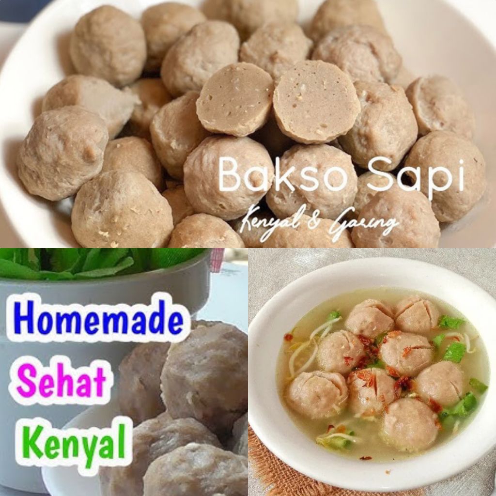 Jual PROMO Baso Polos Daging Sapi Homemade Halal | Shopee Indonesia