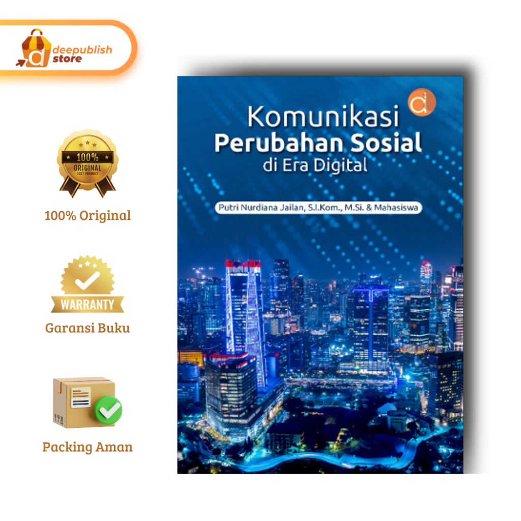 Jual Deepublish | Buku Komunikasi Perubahan Sosial di Era Digital ...