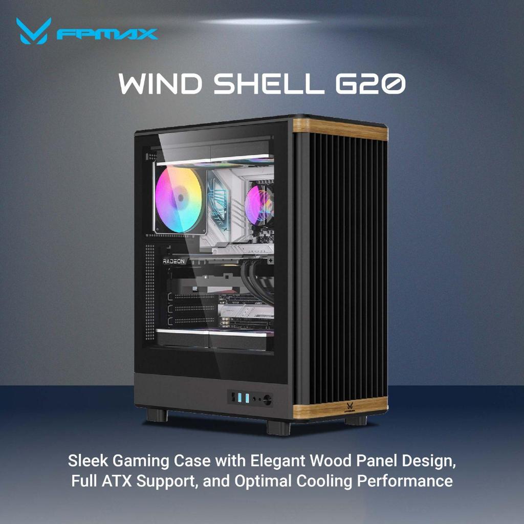 Jual FPMAX WIND SHELL G20 PC Gaming Case Casing ATX | Shopee Indonesia