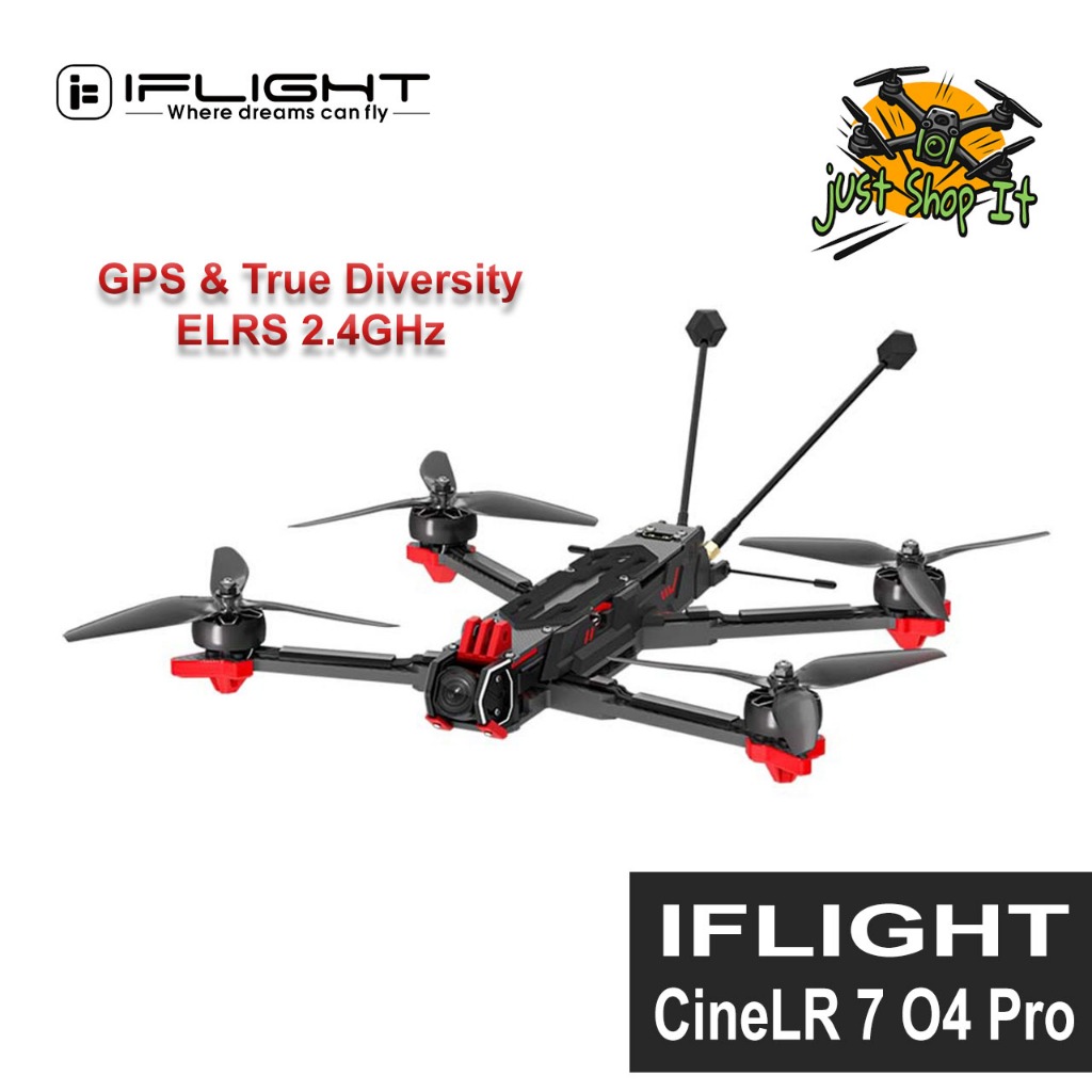 Jual IFlight CineLR 7 DJI O4 Pro 6S GPS 7 Inch Long Range FPV Drone ...