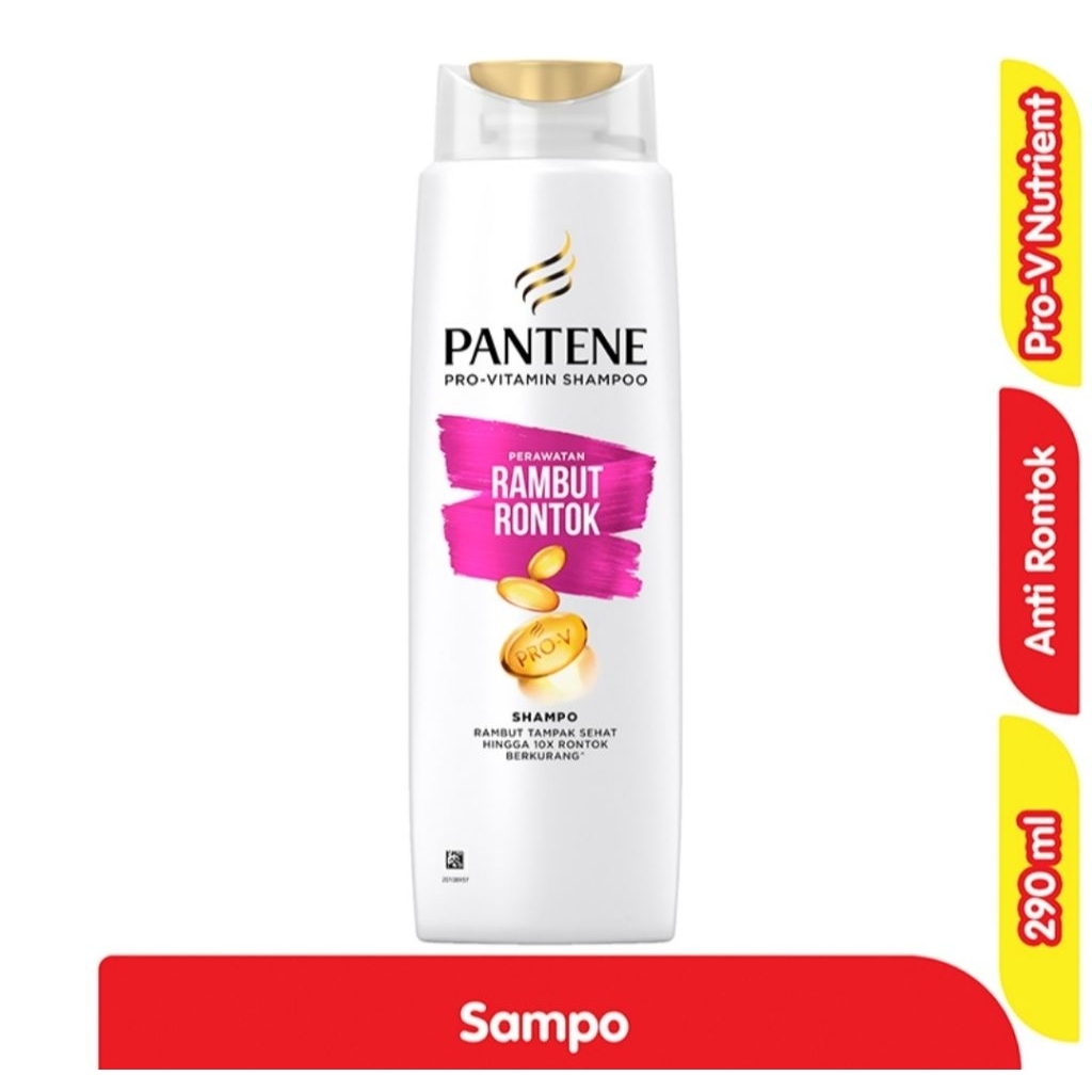 Jual Pantene Pro-Vitamin Sampo Rambut Rontok 290ml | Shopee Indonesia