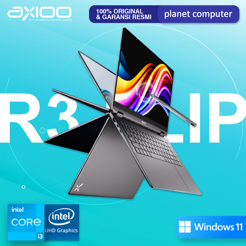 Jual AXIOO HYPE R 3 FLIP OLED i3 1215U RAM 24GB 256GB SSD WINDOWS 11 ...