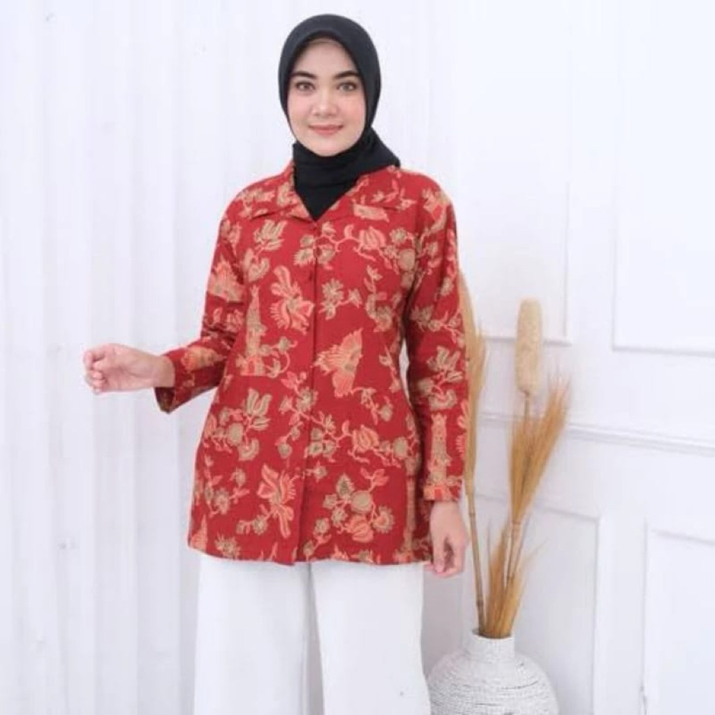 Jual seragam batik Dharma wanita persatuan DWP | Shopee Indonesia