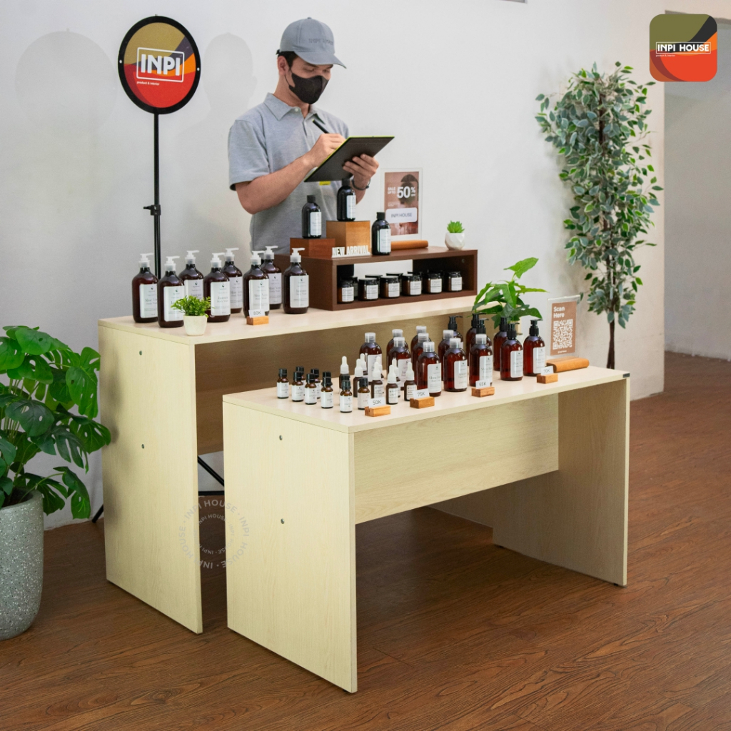 Jual INPI HOUSE Booth Display, Nesting Table - Meja Booth Pameran ...
