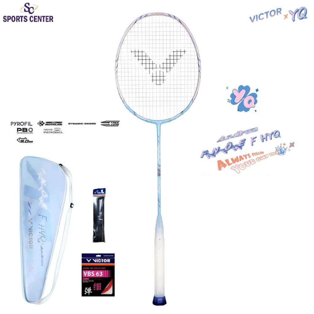 Jual HYQ Collection Limited Raket Badminton Victor Auraspeed Fantome F ...