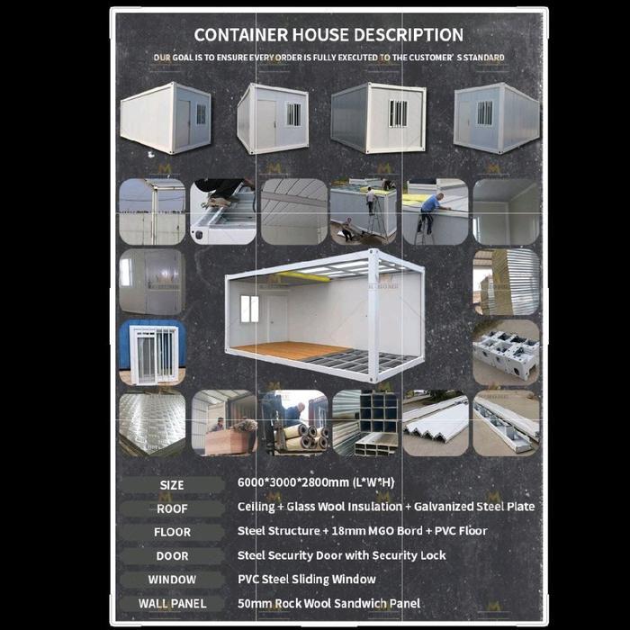 Jual MULTIBOX HOUSE CONTAINER MODULAR PORTABEL MODEL RAKIT / FOLDING ...