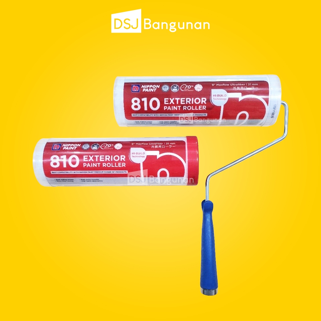 Jual Nippon Paint Roller 810 Eksterior Ultra Premium Kuas Rol Exterior ...
