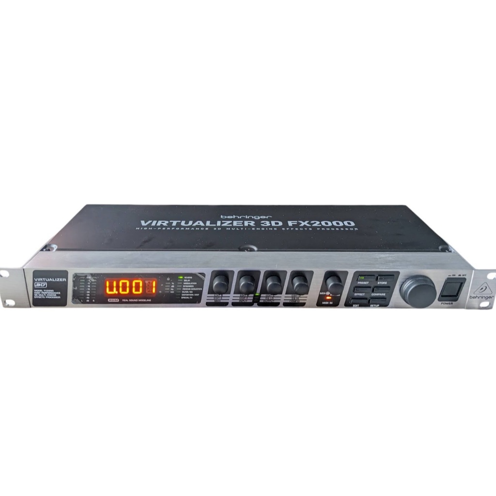 Jual Behringer FX2000 3D Virtualiser - FX 2000 3D Efek Vocal Original ...