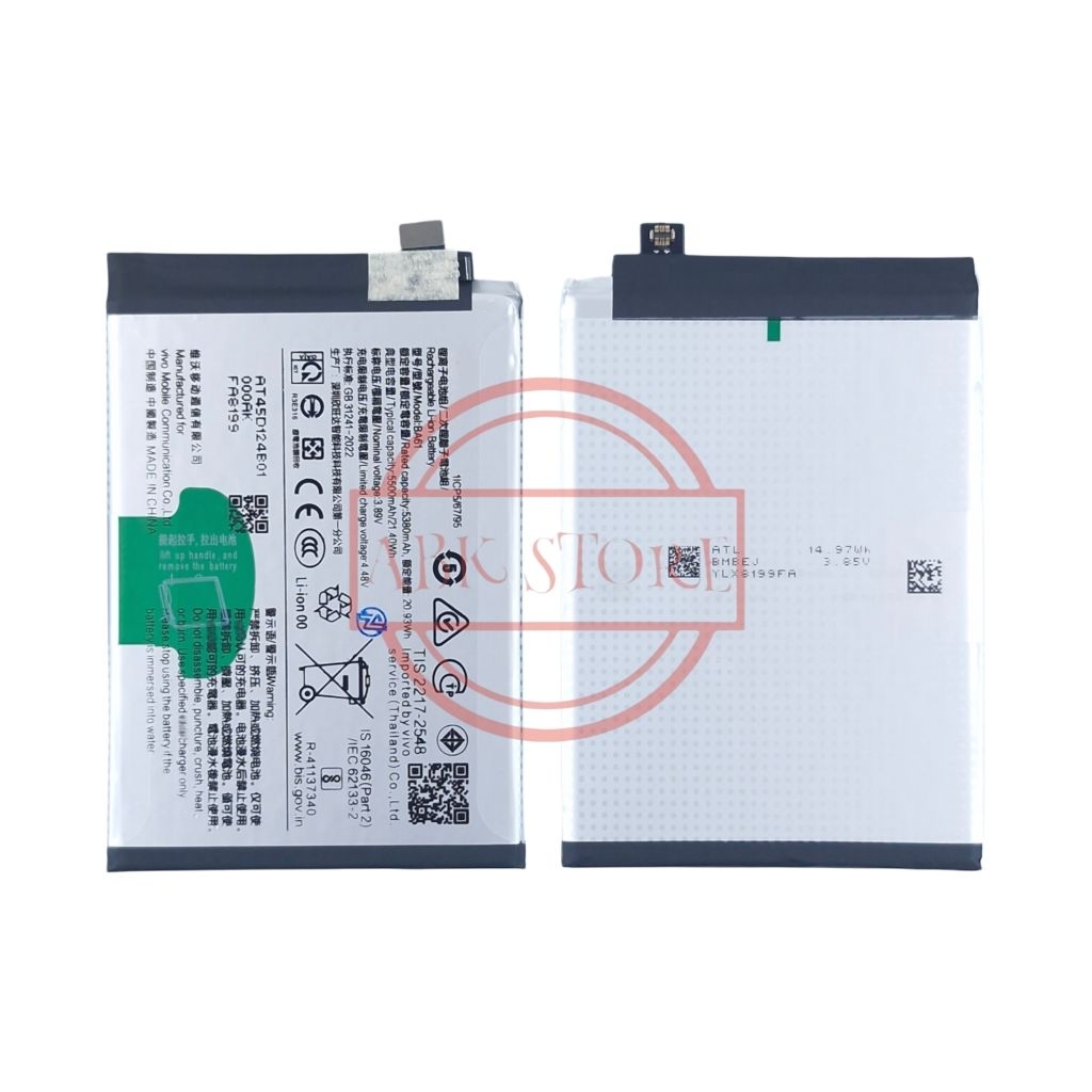 Jual Baterai BA61 Untuk Model Vivo Y04 / Y04s / Y19s / Y19s Pro Battery ...