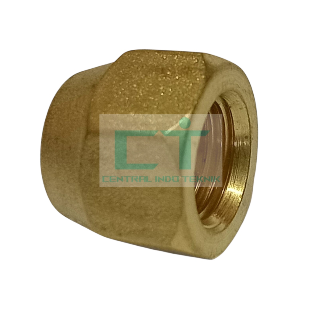 Jual NUT NEPEL PIPA AC UKURAN 1/4INCH 1/4