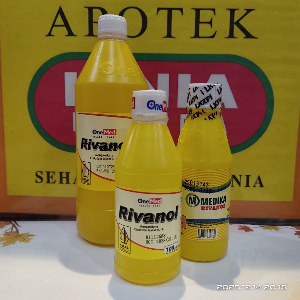 Jual Rivanol Antiseptik Pembersih Luka kompres obat kuning | Shopee ...
