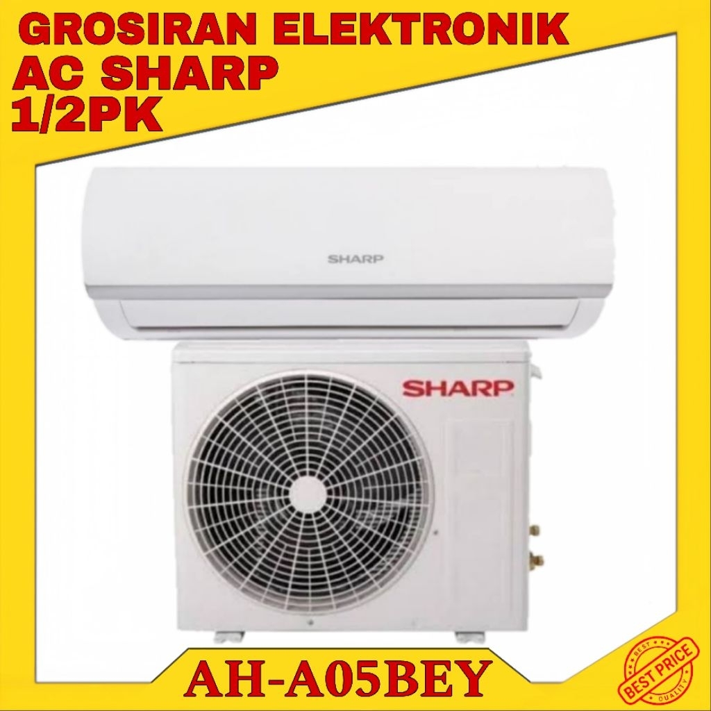 Jual AC SHARP 1/2 PK AH 05BEY FREE PASANG (DEPOK) | Shopee Indonesia