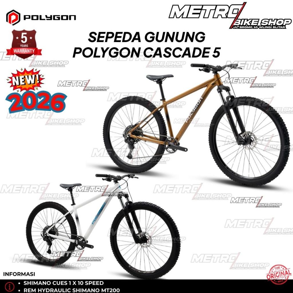 Jual Sepeda gunung Polygon Cascade 5 Sepeda MTB CASCADE 5 terbaru 2026 ...