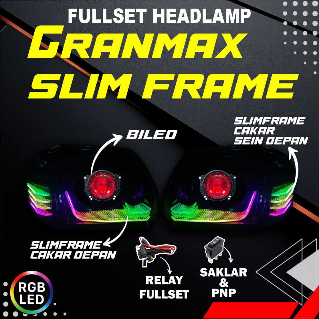 Jual Biled Aes experience Grandmax Fullset Slimframe Cakar RGB+ Biled ...