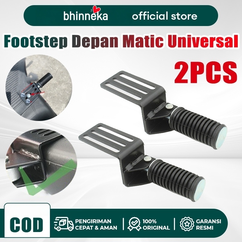 Jual Yoko Auto Footstep Depan Matic Universal 1set Pijakan Kaki Motor ...