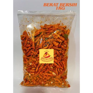 Basreng Stik 1kg Pedas Daun Jeruk Bumbu Melimpah Harga Terjangkau