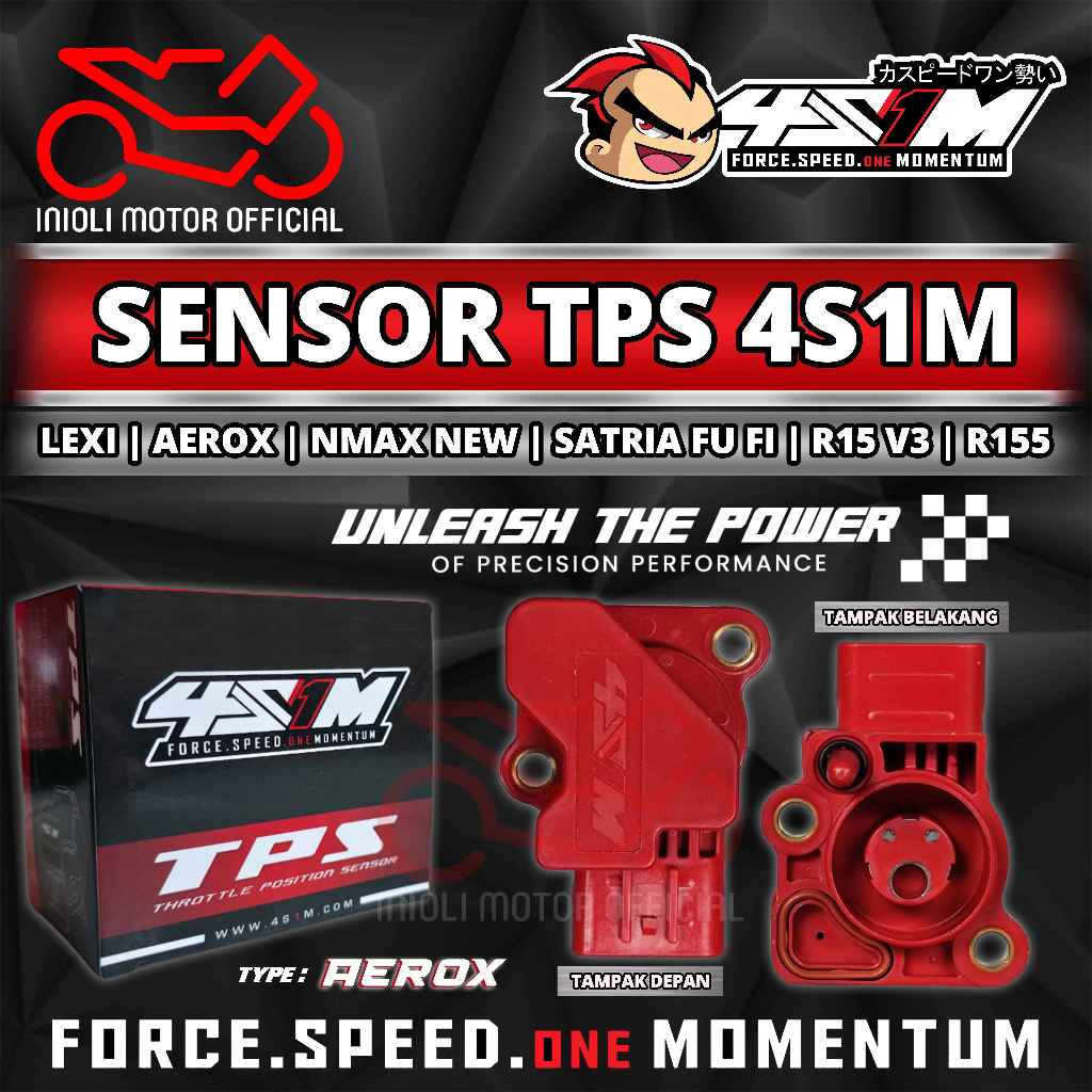 Jual TPS SENSOR 4S1M YAMAHA B65 NEW NMAX AEROX LEXI 125 155 WR 155 ...