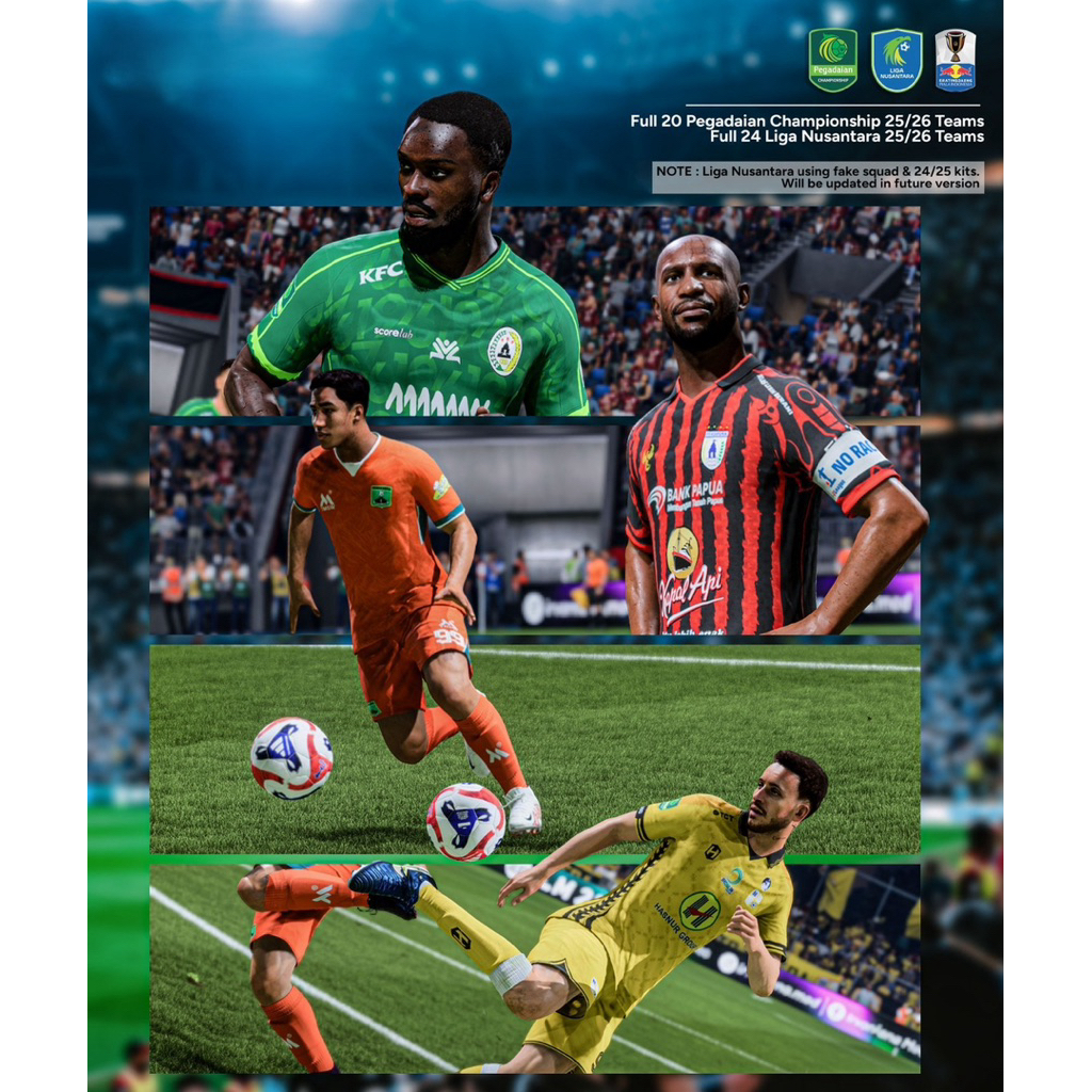 Jual FC MOD FC26 UPDATE SEASON 2026 liga indonesia | Shopee Indonesia