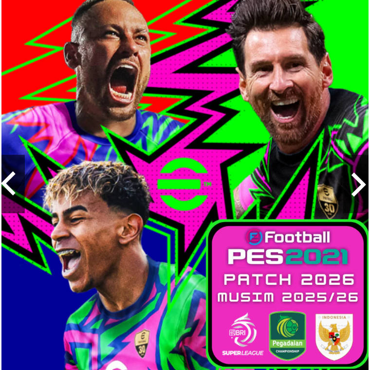 Jual eFootball PES 2021 COMPLETE PLUS Patch Season 2026 | Shopee Indonesia