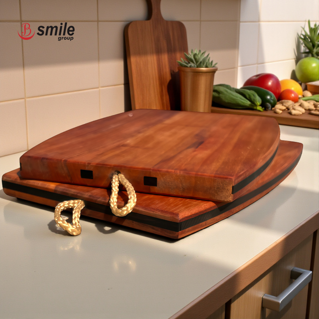 Jual B Smile - Talenan Kayu Anti Jamur Talenan Buah Sayur Daging Food ...