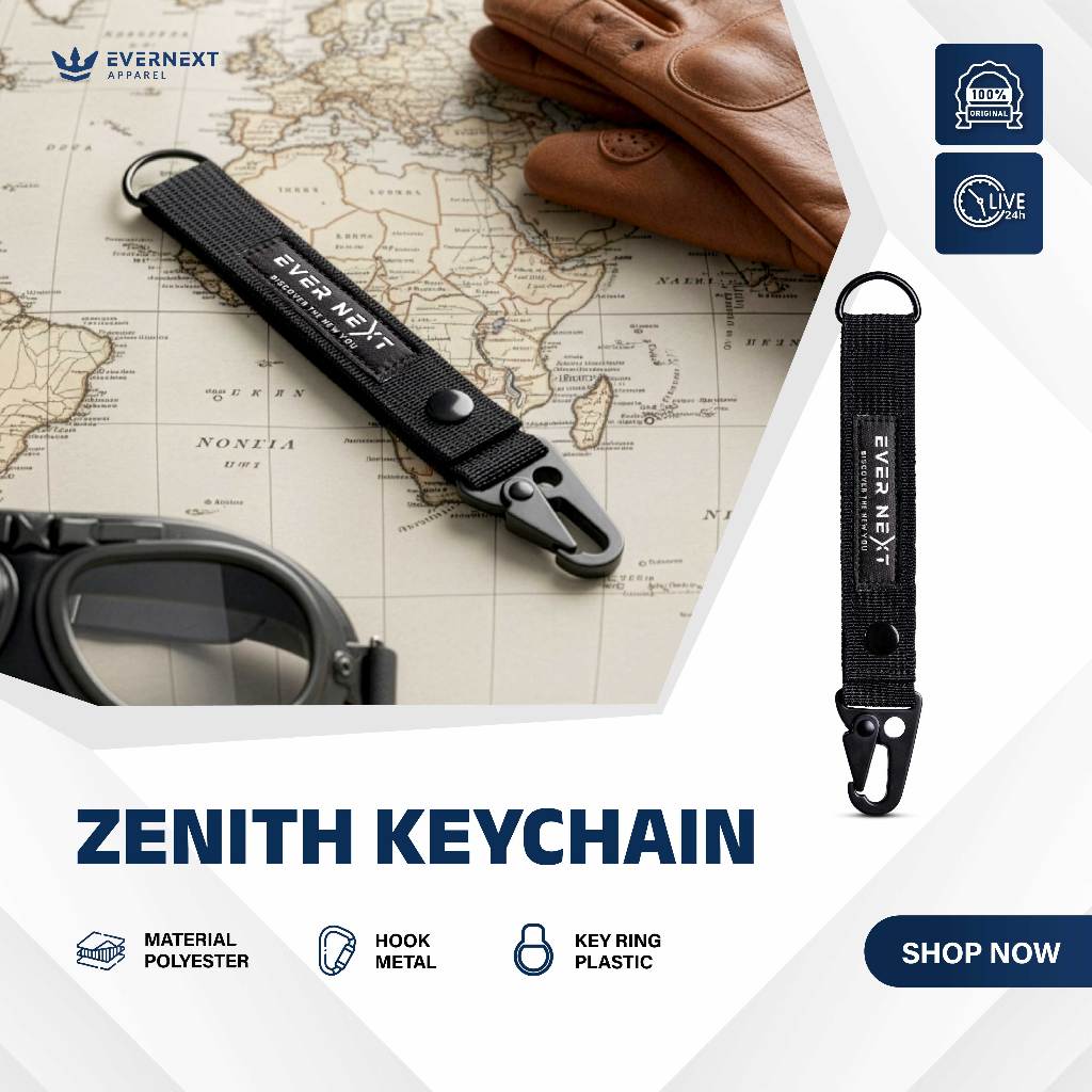 Jual Evernext Apparel - Keychain Zenith Gantungan Kunci Mobil Motor Key ...