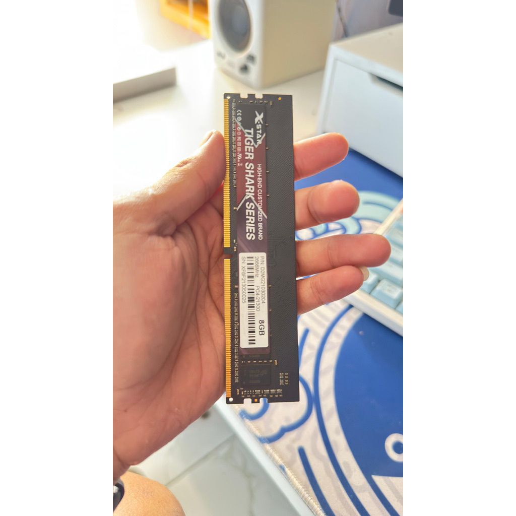 Jual RAM DDR4 8GB 2666MHz X-STAR Tiger Shark Series PC21300 | Shopee ...