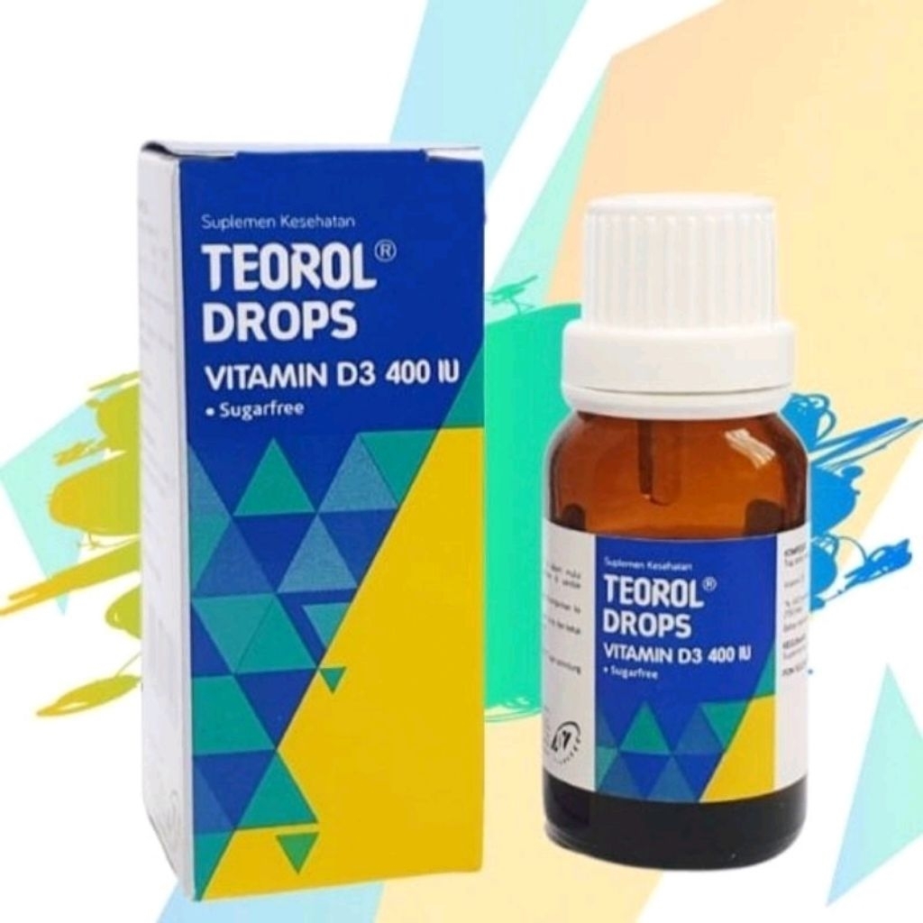 Jual Teorol Drops Vitamin D3 400 IU - Suplemen Vitamin D | Shopee Indonesia