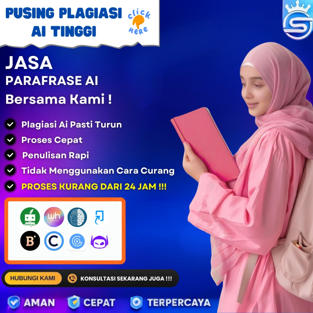PARAFRASE AI EKSPRESS ATAU REGULER : MENURNKAN PLAGIASI AI