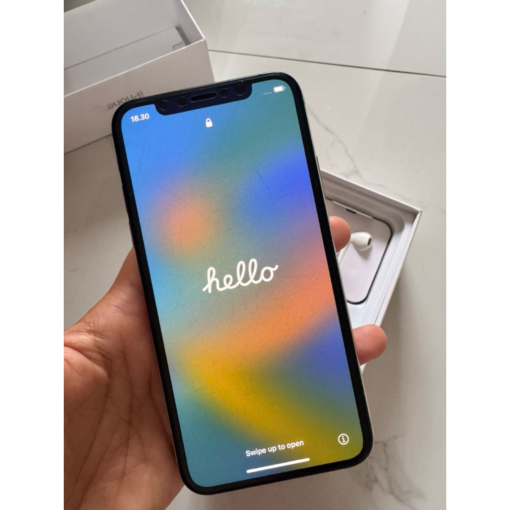 Jual IPHONE X Silver 64gb second pribadi | Shopee Indonesia