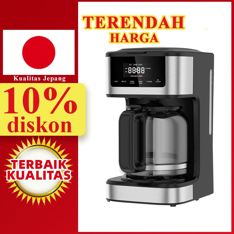 Jual LAHOME Pembuat Kopi Tetes Mesin Amerika Teh Espresso Hitam Coklat ...