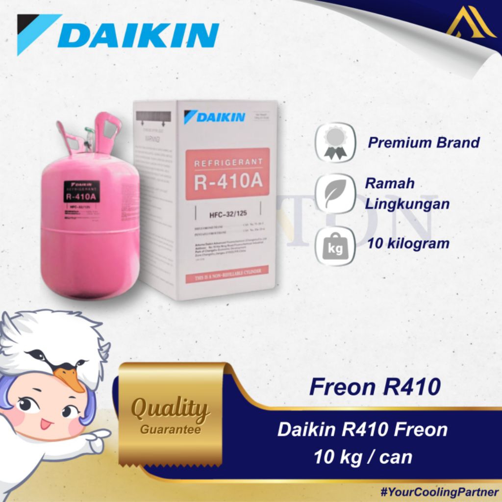 Jual Daikin Refrigerant / Freon R410 A 10 Kg / Kilo - Segel | Original ...