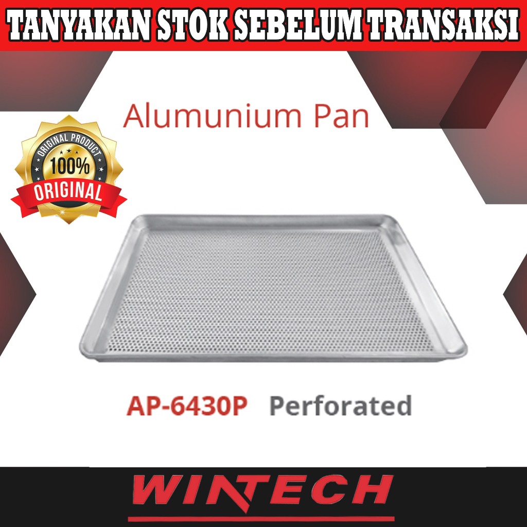 Jual Getra AP-6430P Aluminium Pan Perforated - Bakery Pan Nampan Kue ...