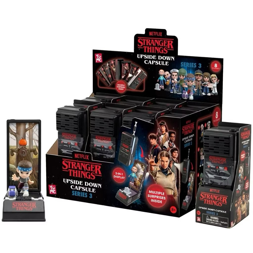 Jual Stranger Things YuMe Upside down Blind Box Capsule Surprise Figure ...