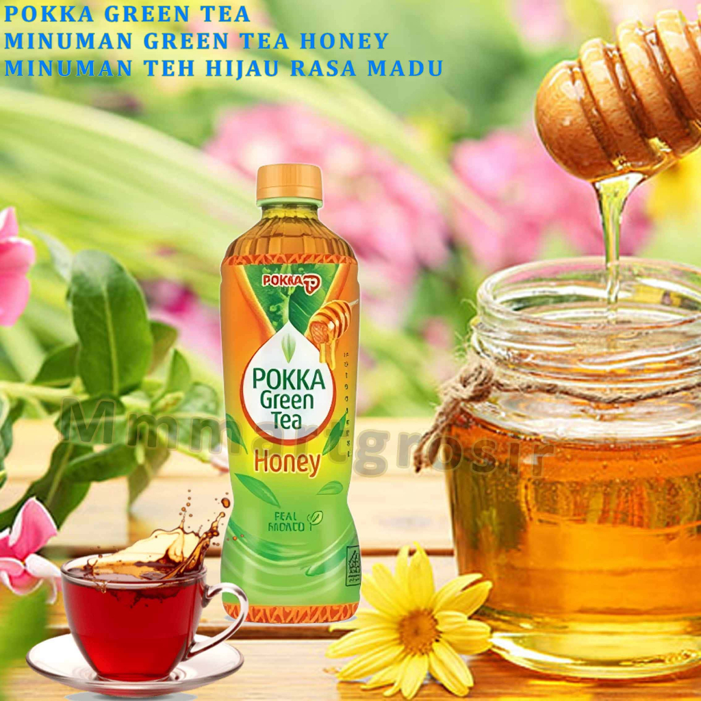 Jual Pokka Green Tea / Minuman Green Tea Honey / Minuman Teh Hijau Rasa ...