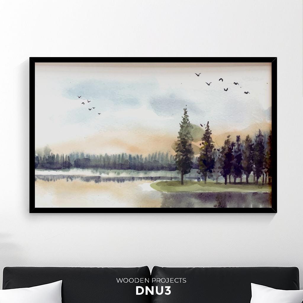Jual Wooden Projects Hiasan Dinding Frame Kayu Premium Wall Decor ...