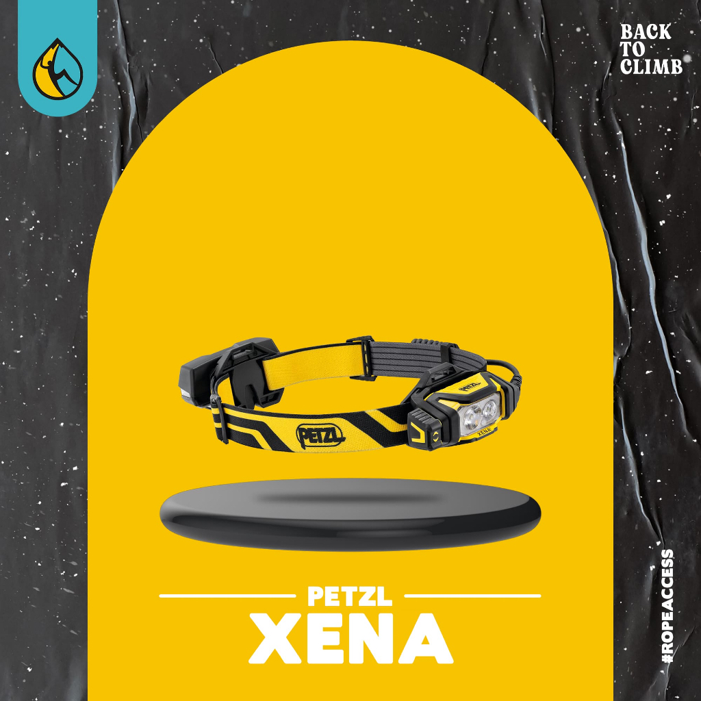 Jual PETZL XENA Headlamp 1400 Lumens – Lampu Helm Safety Rope Access ...