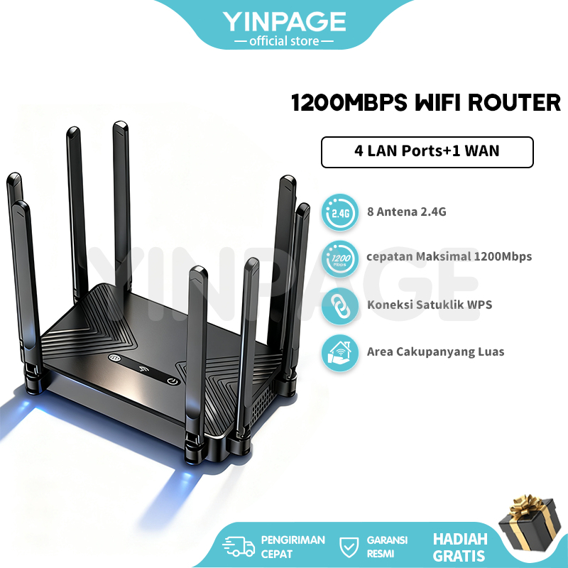 Jual YINPAGE-WiFi 6 4G Router Gigabit All-in-One Melalui Penguat Sinyal ...