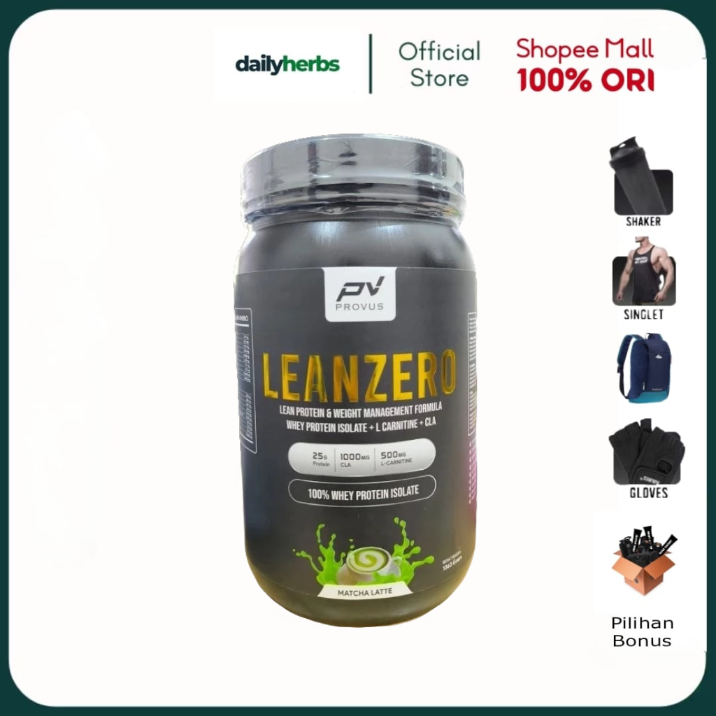 Jual Provus Lean Zero 3lbs 1363Gram (Whey Protein Isolate + Fat Burner ...