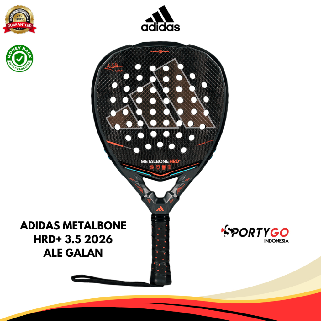Jual Padel Racket ADIDAS METALBONE HRD+ 3.5 2026 - ALE GALAN | Raket ...