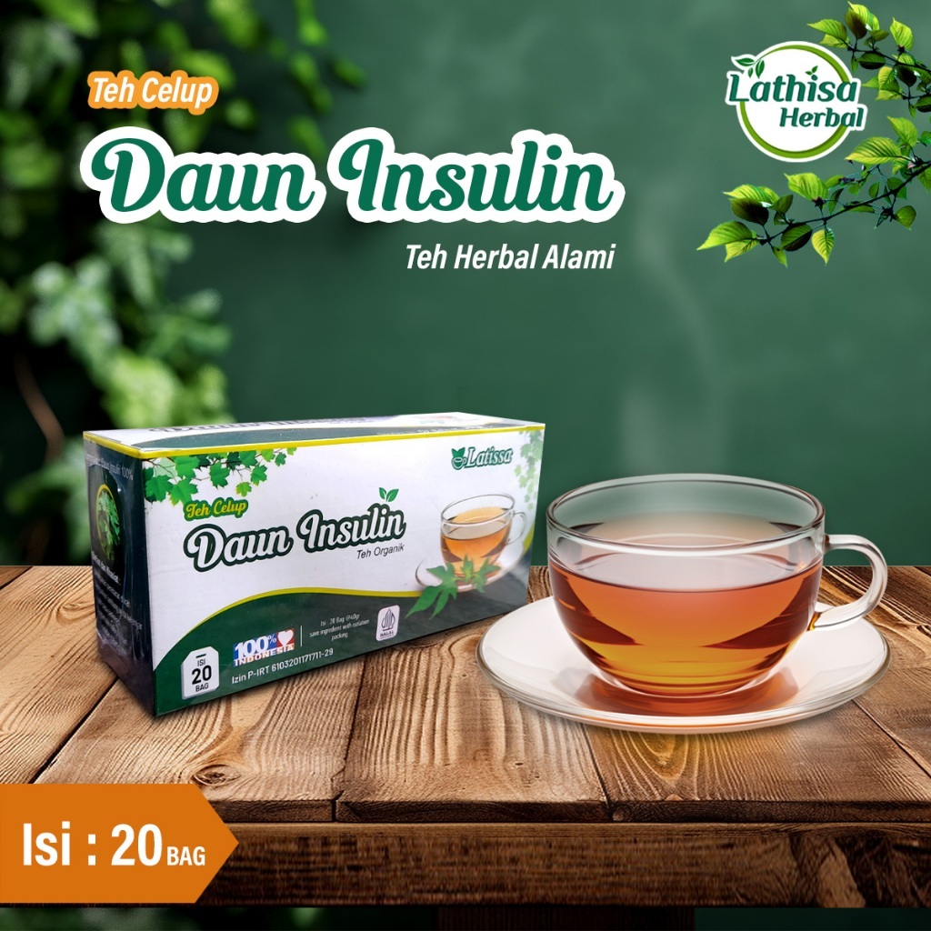 Teh Celup Diabet Daun Insulin Latissa