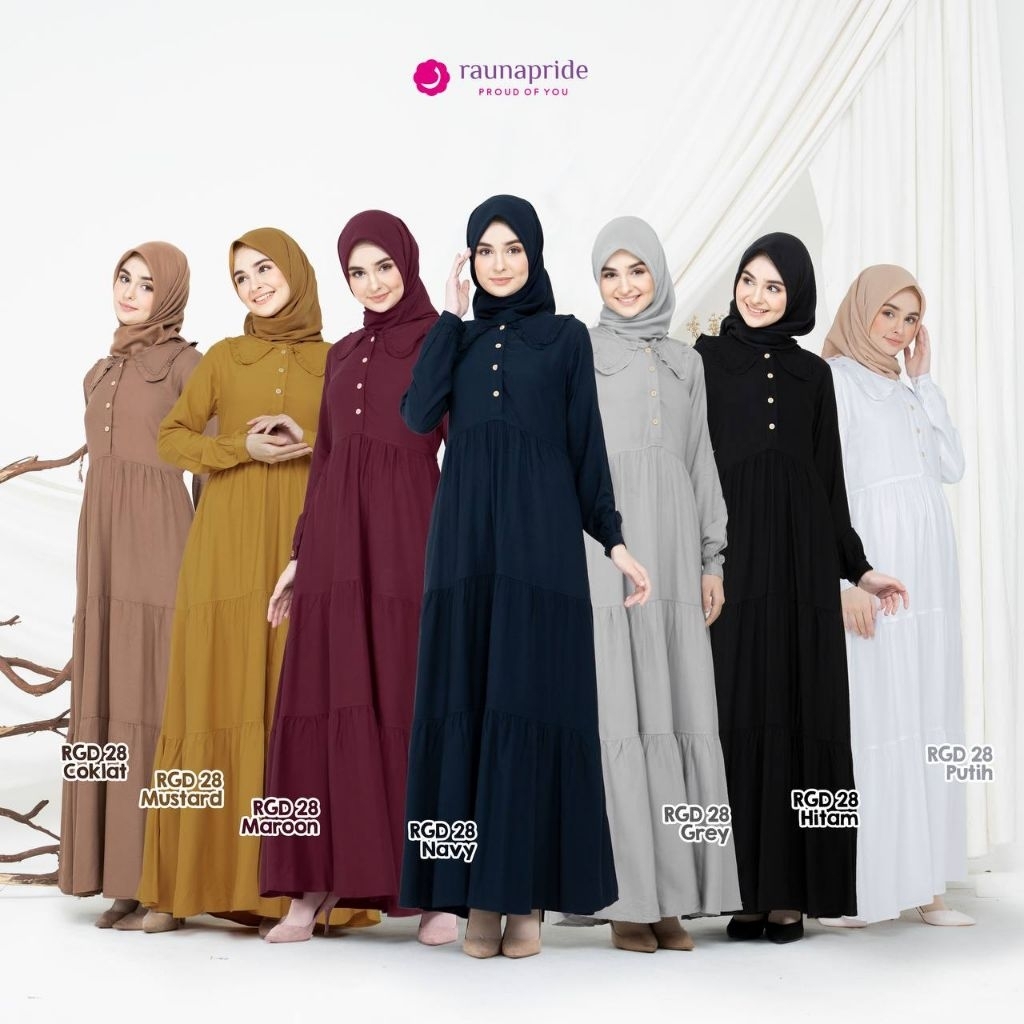 Jual Gamis Rauna Terlengkap & Harga Terbaru April 2026 | Shopee Indonesia