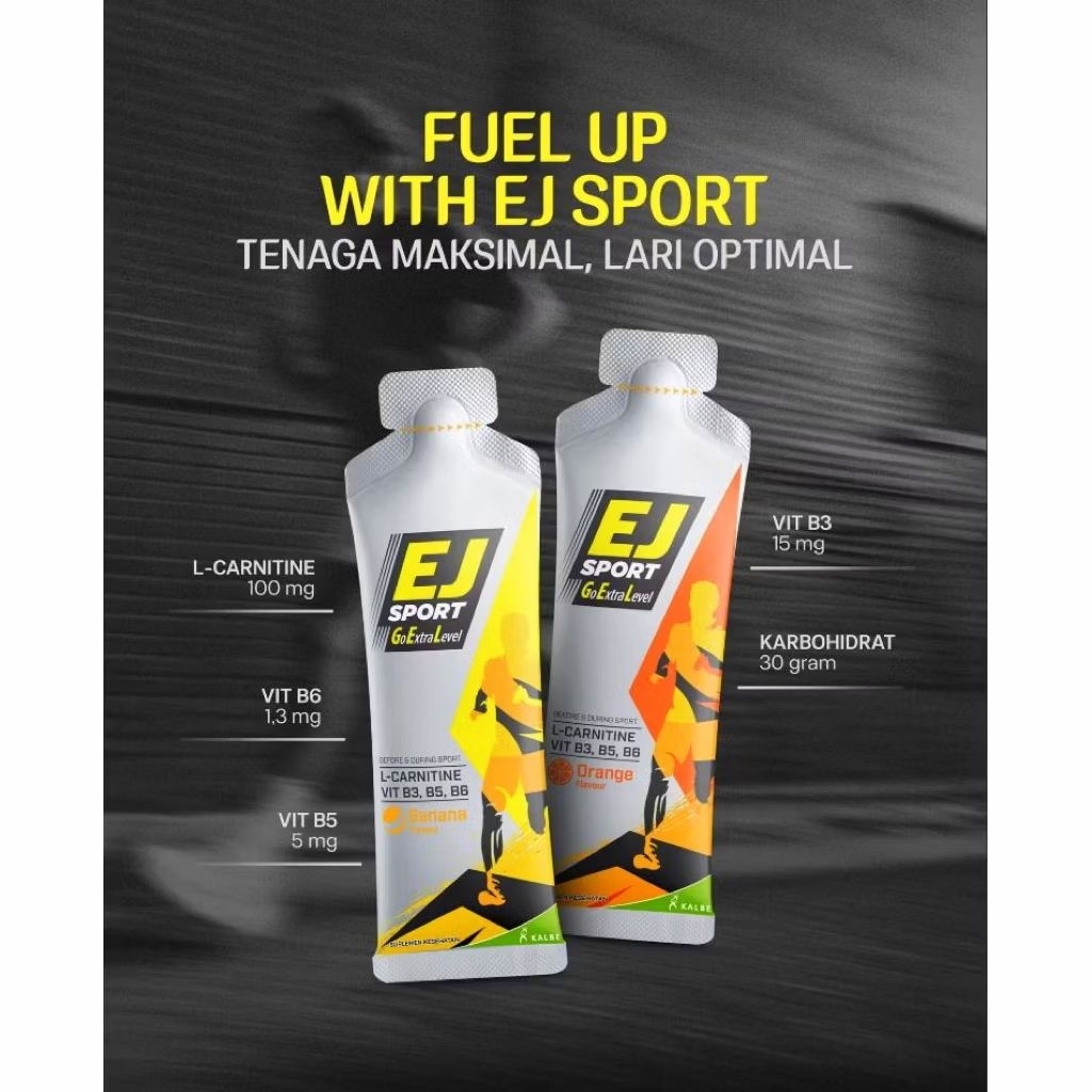 Jual Ej Sport Energy Gel - Ecer 1 Sachet | Shopee Indonesia