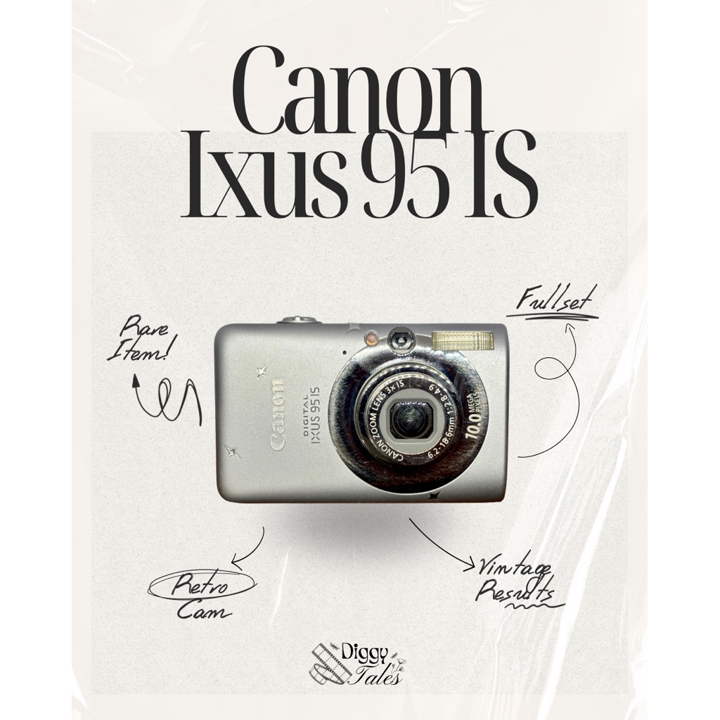 Jual Canon Ixus 95 IS Silver | Shopee Indonesia
